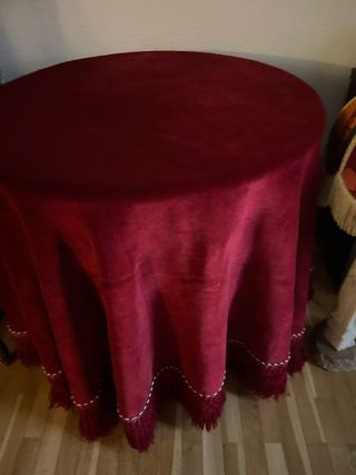 Tapete de mesa camilla
