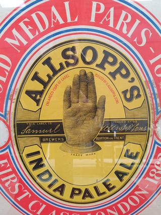 Cartel antiguo AllSopp's