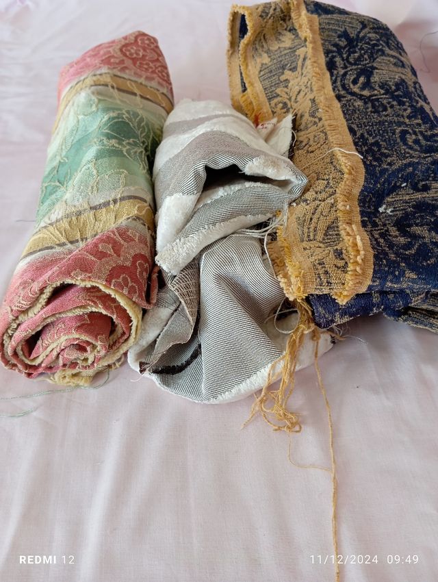 Tessuti ritagli stoffe scampoli hobby ago cucito