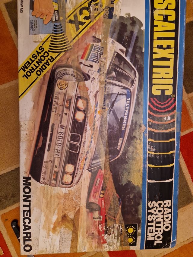 Scalextric radio control system