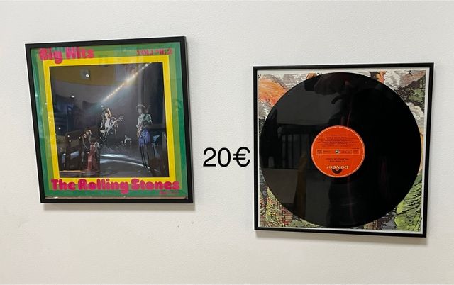 Discos nuevos con marco