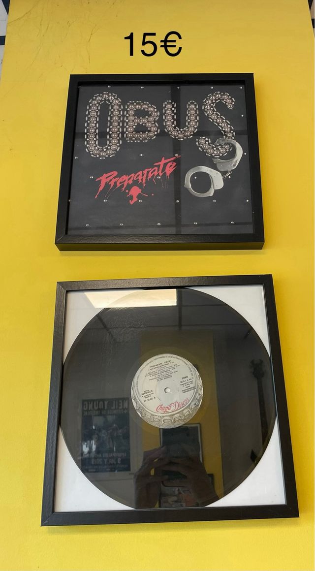 Discos nuevos con marco