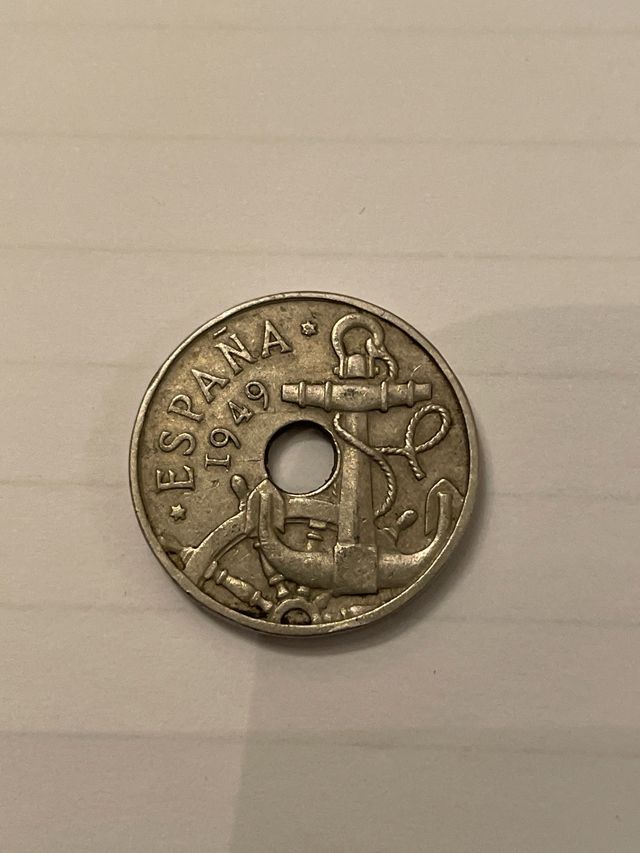 Moneda 50 centimos 1949