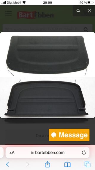 Bandeja trasera ford fiesta 2017-2024