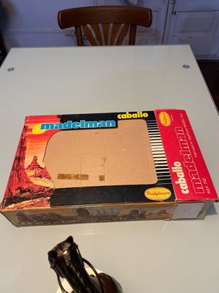 Caballo madelman con caja ( 1ª generación )