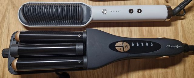 LOTE Rizador + Peine alisador Lidl