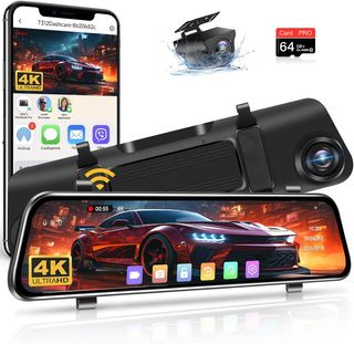 Espejo Retrovisor Interior con Cámara 4K 12" NUEVO