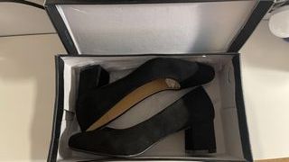 Zapatos de salón negros talla 35