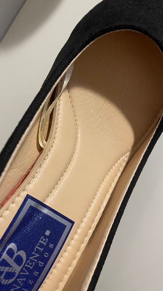 Zapatos de salón negros talla 35