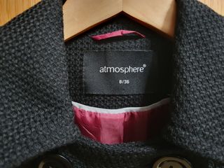Abrigo negro Atmosphere S