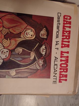 Cartel de exposición Alicante