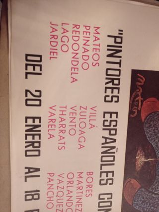 Cartel de exposición Alicante