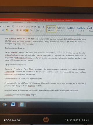 Volkswagen Scirocco 2011