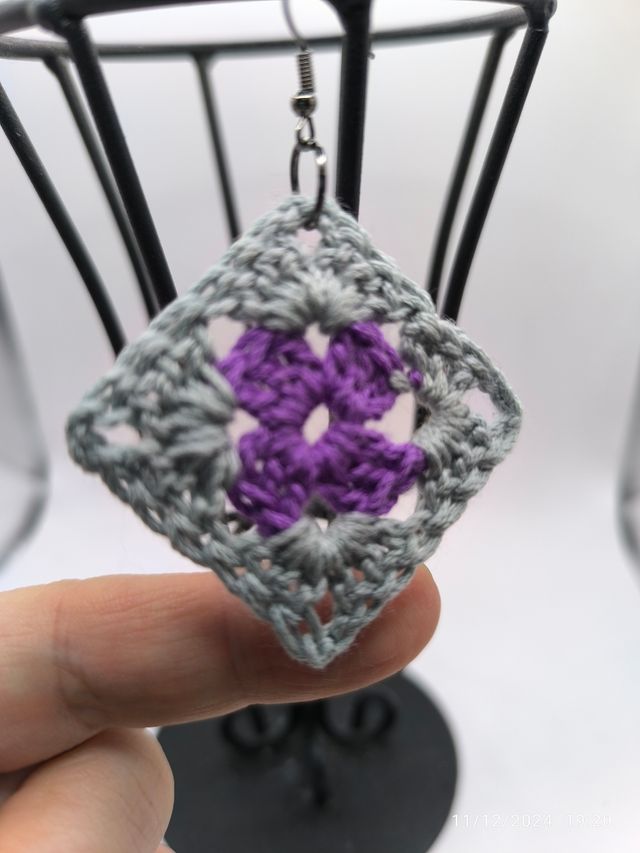 Pendientes de crochet