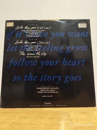 Vinilo Living In A Box - So The Story Goes