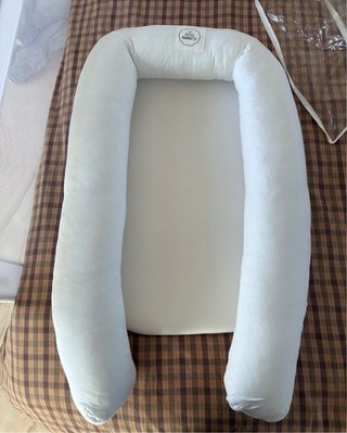 Cuna nido bebé petite marmotte funda blanca