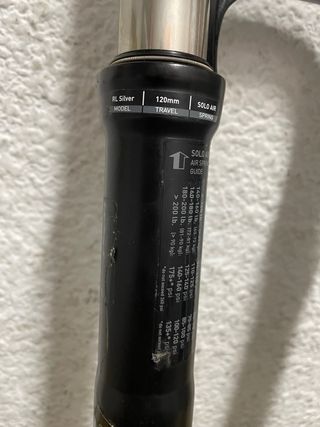 HORQUILLA ROCK SHOX RL SILVER 120MM