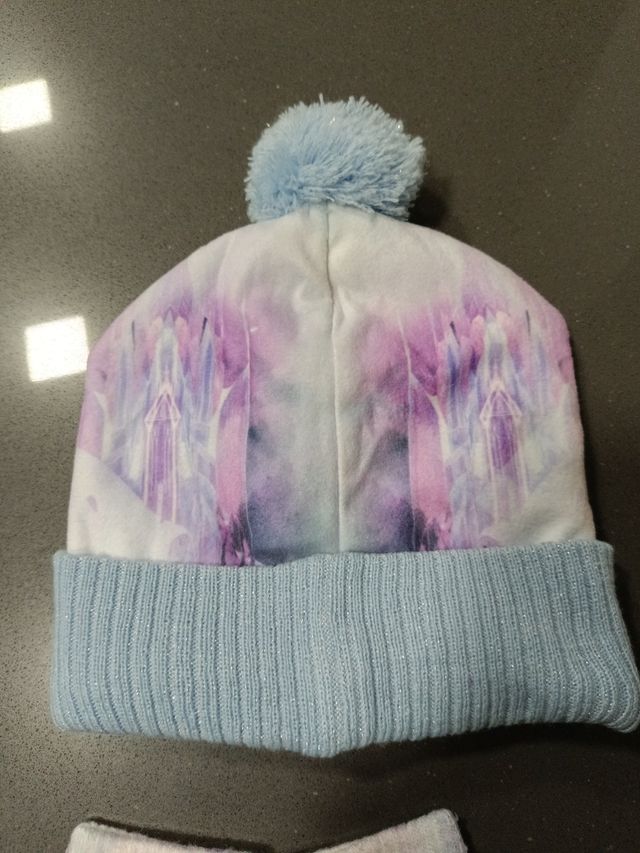 Set cappello e guanti per bambina