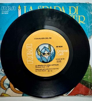 La Spada di King Arthur/Disco 45 Giri 1982