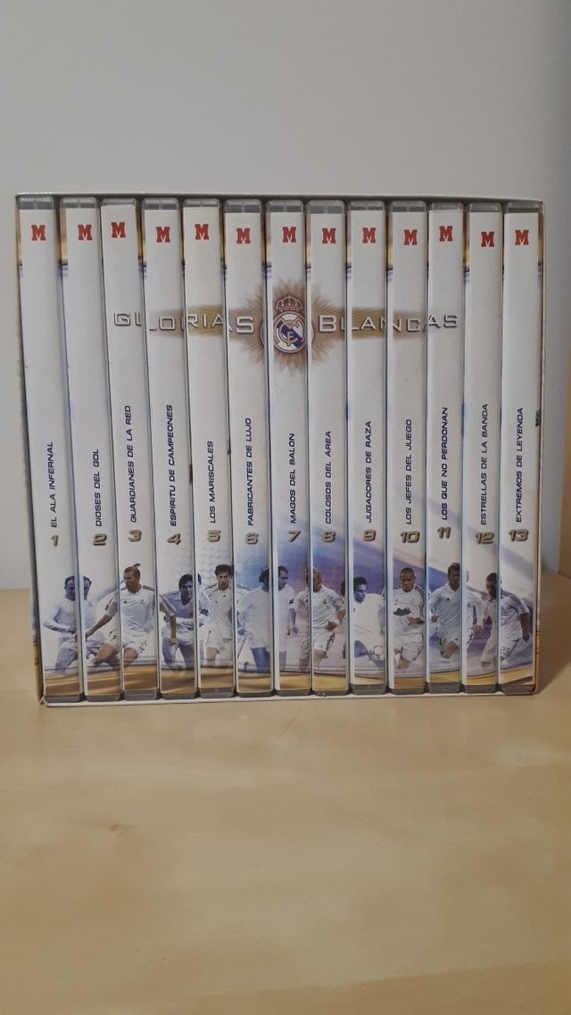 GLORIAS BLANCAS - REAL MADRID (DVD) MARCA