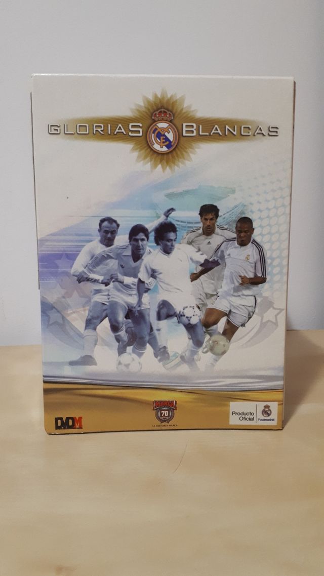 GLORIAS BLANCAS - REAL MADRID (DVD) MARCA