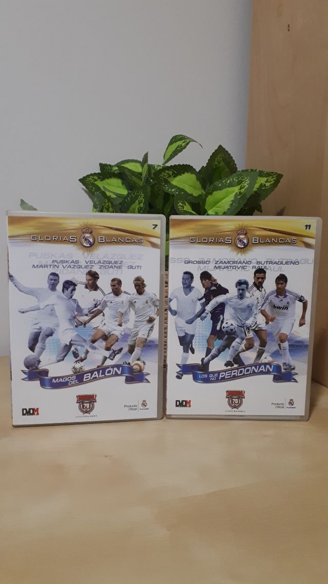 GLORIAS BLANCAS - REAL MADRID (DVD) MARCA