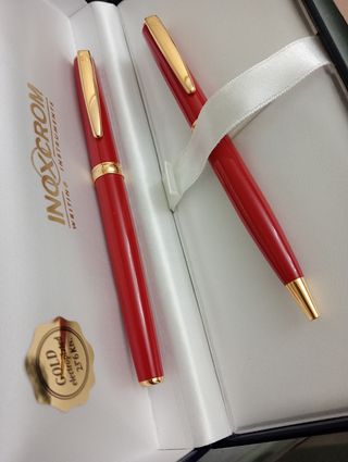 Inoxcrom pluma y bolígrafo