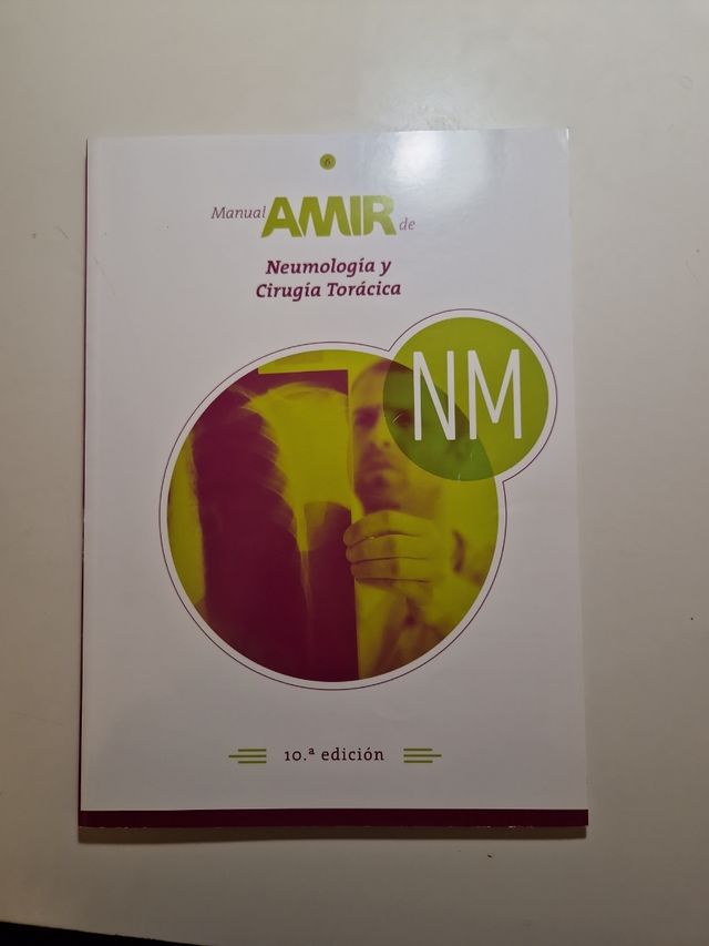 Vendo Manual AMIR de NEUMOLOGÍA y CIRUGÍA TORÁCICA