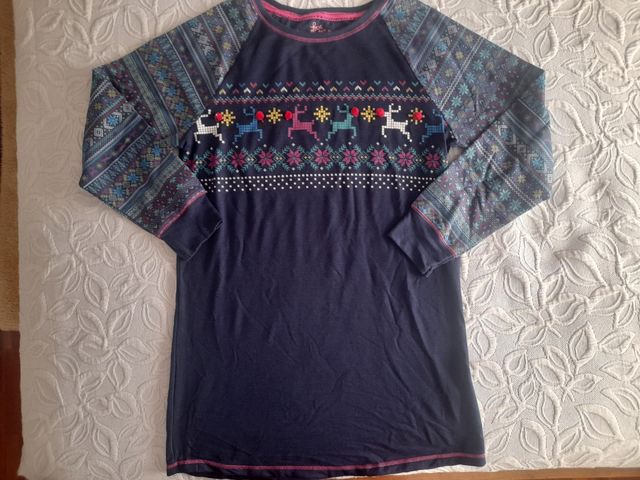 Camisón de Navidad Navideño Inspiración Vintage