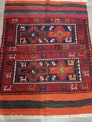 Alfombra kilim persa liquidación