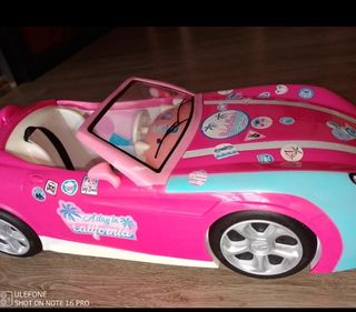 Coche y muñeca patinadora nancy