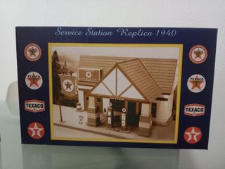 GASOLINERA TEXACO AÑOS 40 ESCALA 1:32