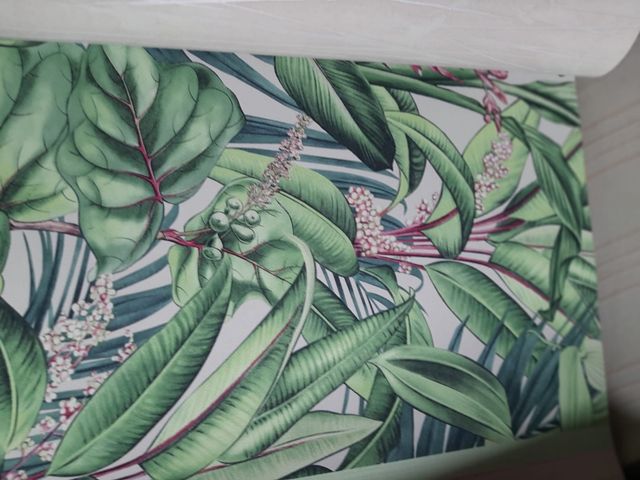 Muestrario papel pintado con textura