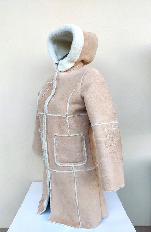 Giaccone o montone invernale Blukids 6 anni beige