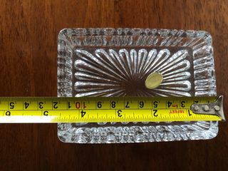 Portatutto in cristallo