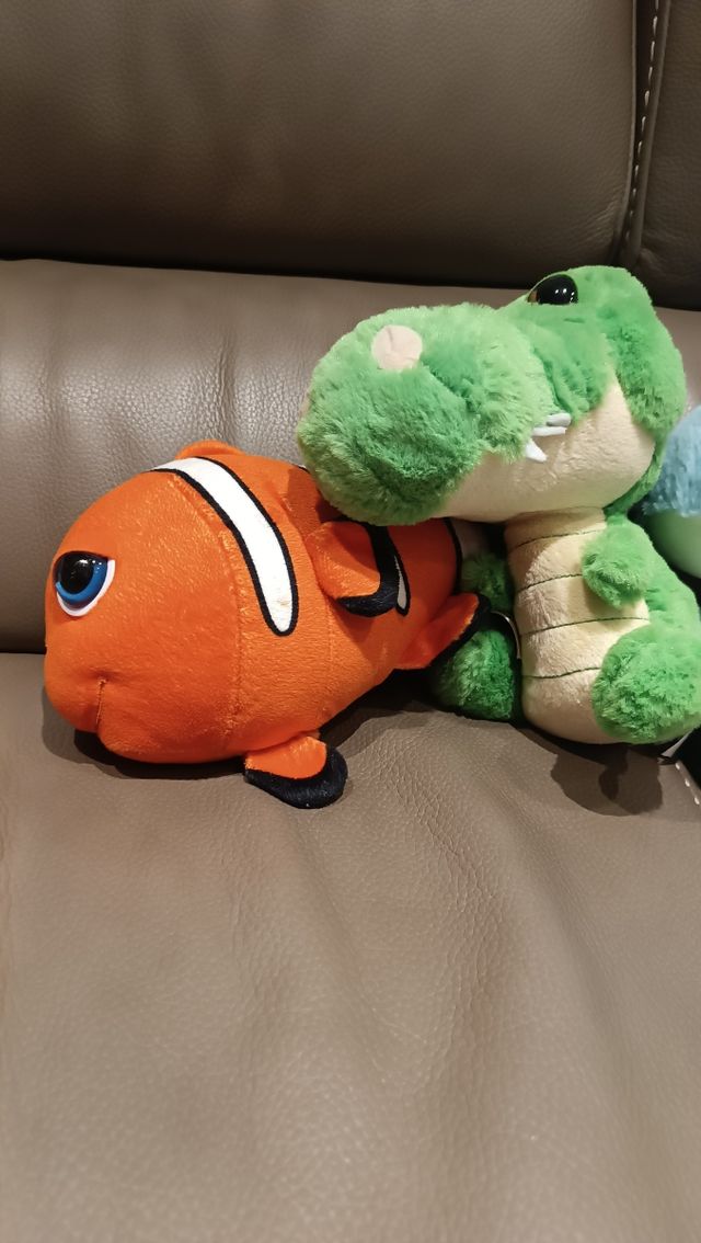 Set 5 peluche pupazzi Oceanbuddies