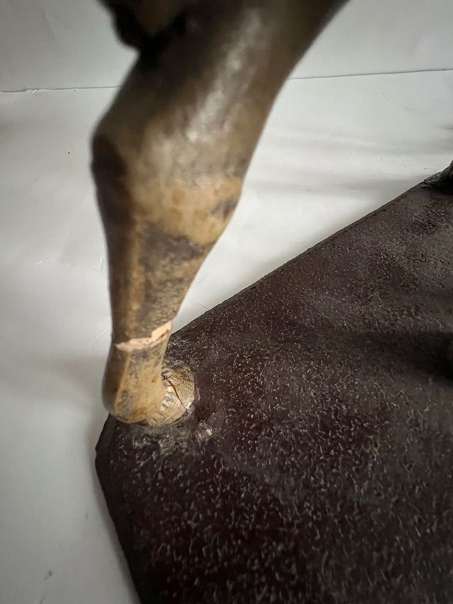 Figura belén antigua artesanía Ortigas Rey