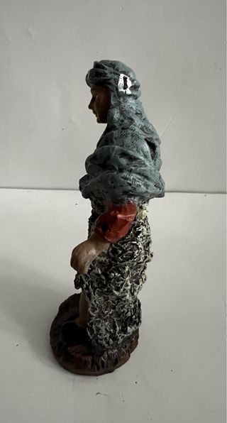 Figura belén antigua artesanía