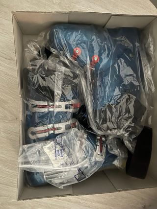 lange scarponi junior space blu con scaldini