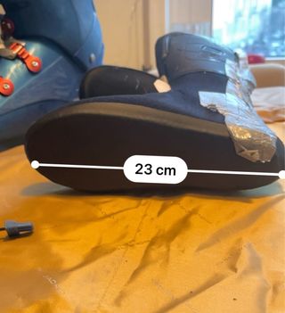 lange scarponi junior space blu con scaldini