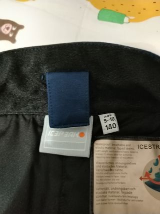 Pantaloni sci bimbo 9/10 anni