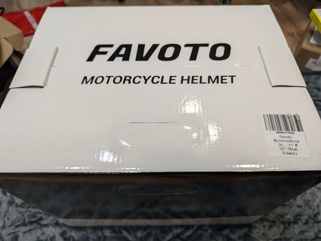 Casco jet ligero con doble visor, nuevo