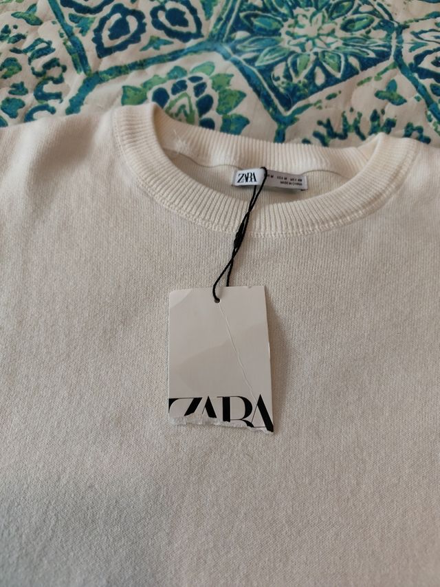 Gerseys zara hombre c/crudo t/M