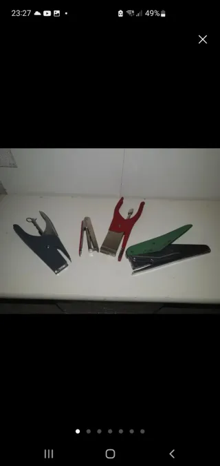 Antichi oggetti da ufficio