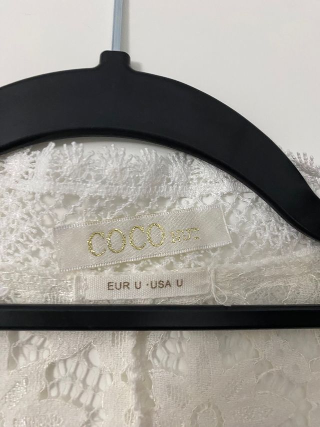 Kimono Blanco Bohemio coco hut