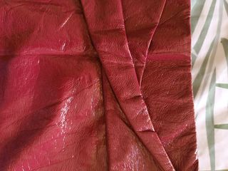 Minifalda burdeos Zara TRF