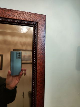 Última oportunidad! Espejo grande marco de madera