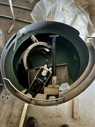 Bombo vibrador alimentador