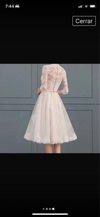 Vestido de novia corto de J J’SHouse