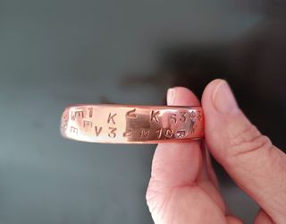 Braccialetto in rame